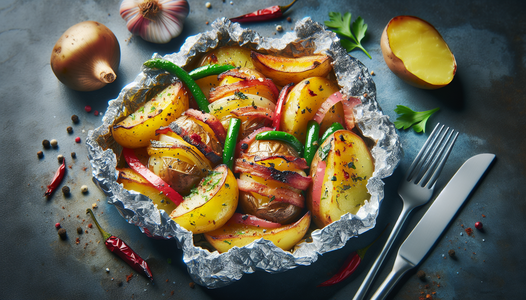 patate al cartoccio al forno